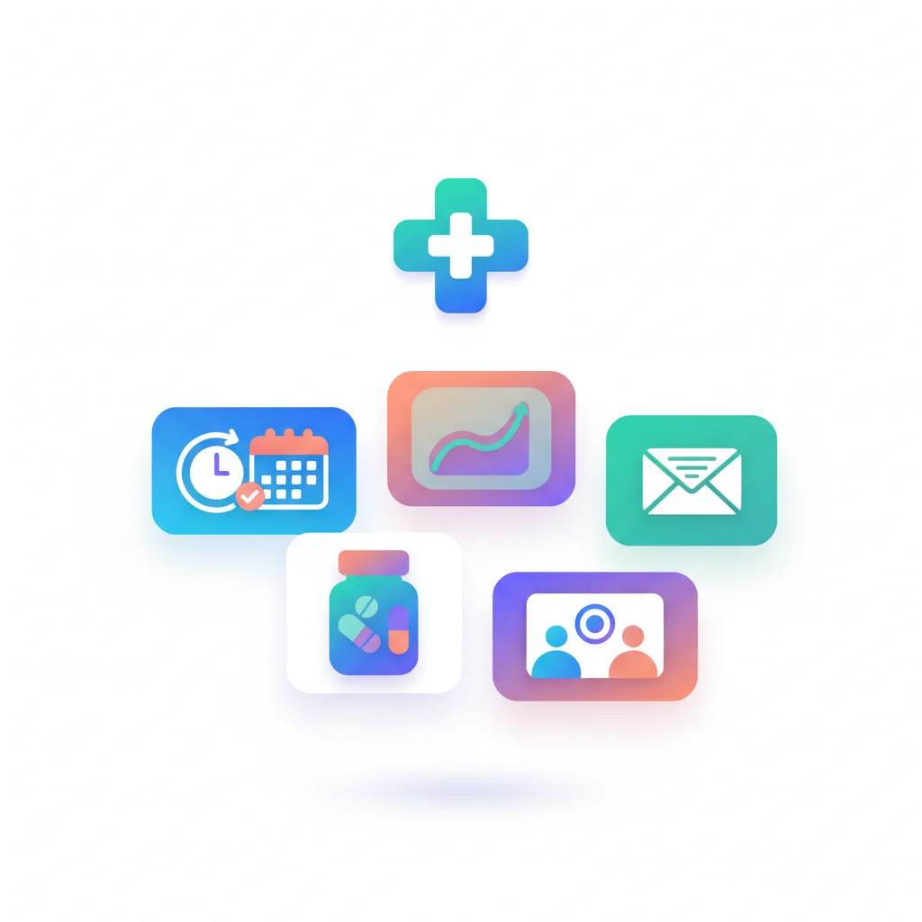 15+ Best Patient Portal Software Platforms for 2026 (Comparison Guide) — portal dashboard concept