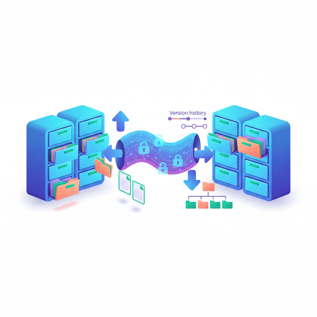 Document Management — portal dashboard concept