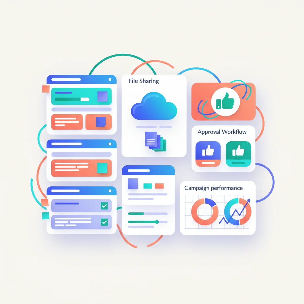 Customer Portal for Agencies — portal dashboard concept